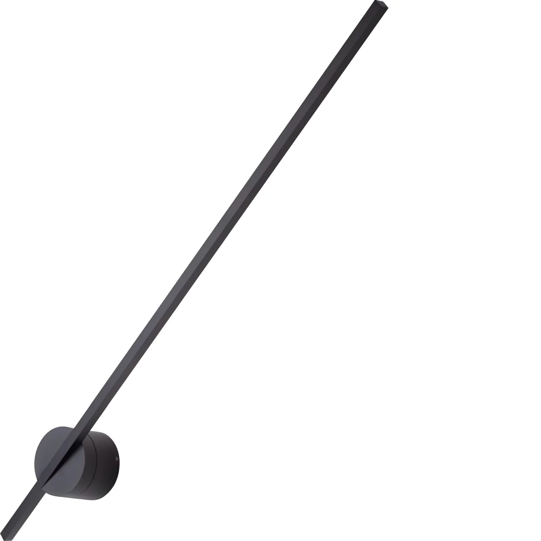 Nowoczesny czarny kinkiet Spider LED