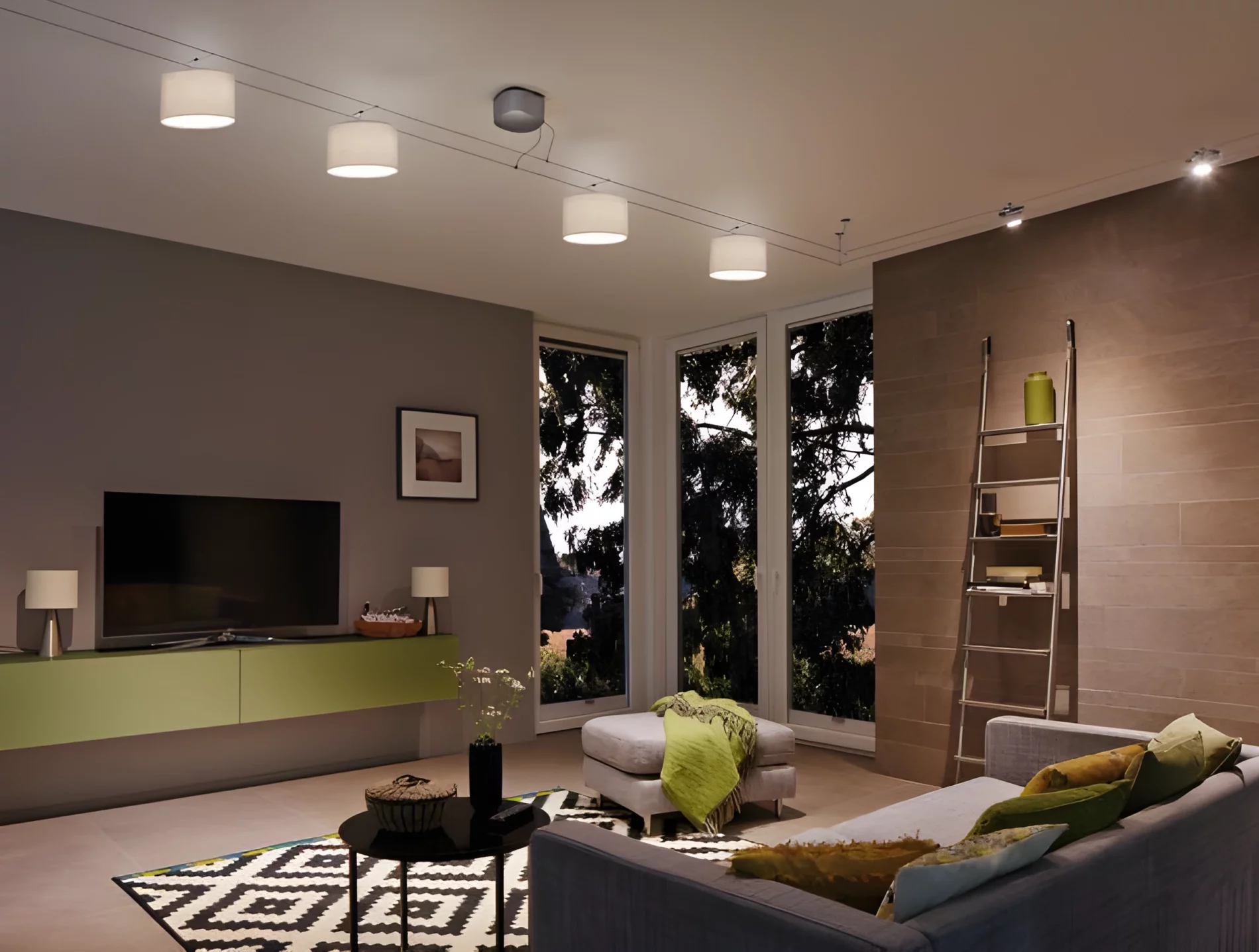 Abażur Tessa do systemu szynowego Urail