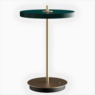 Bezprzewodowa lampa stołowa Asteria Move V2 z zielonym kloszem