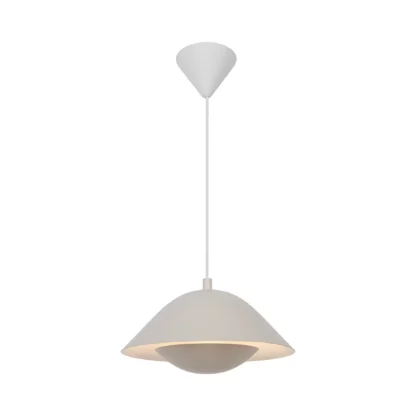 Beżowa lampa wisząca Freya - Nordlux - nad stół do kuchni