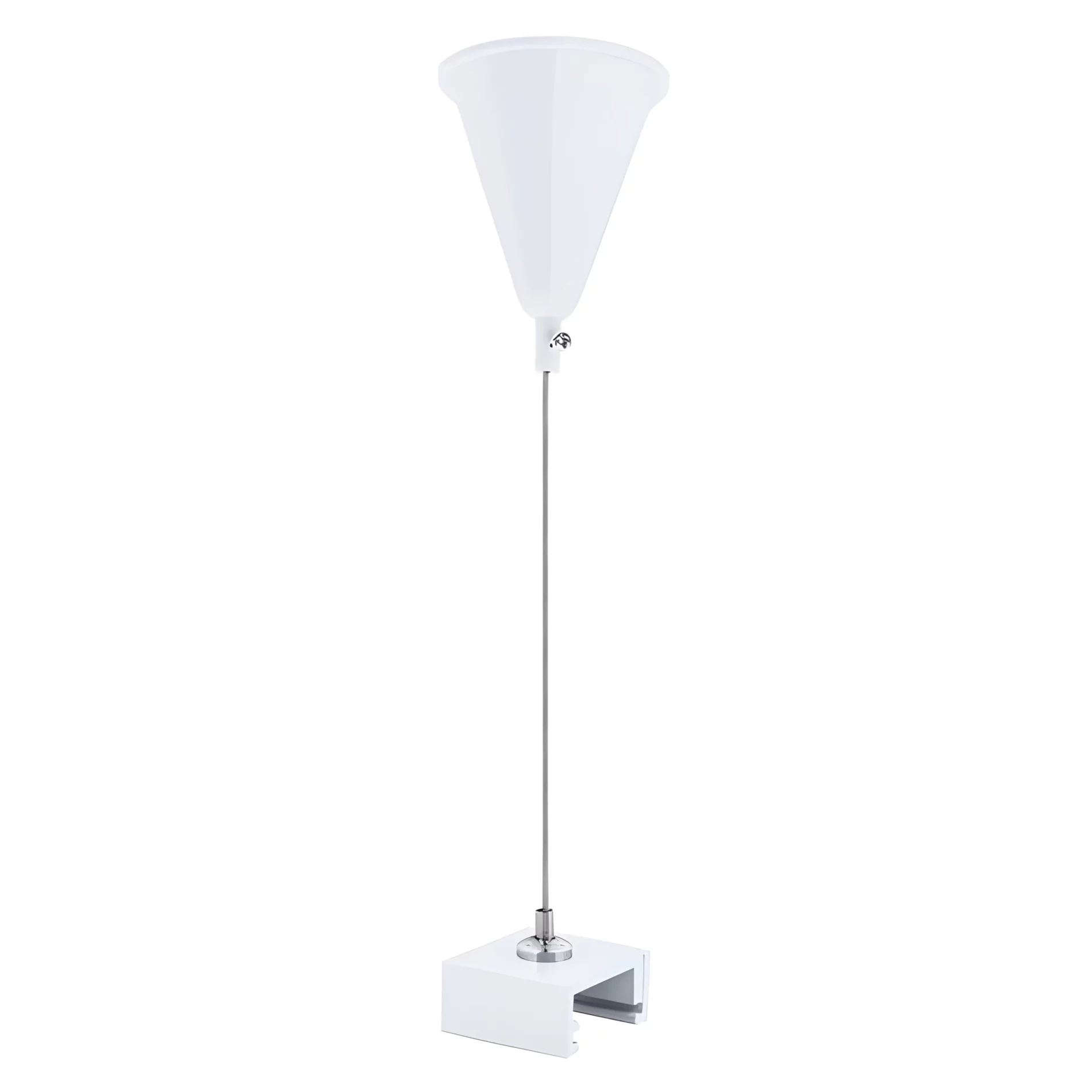 Białe zawieszenie do systemu szynowego CTLS