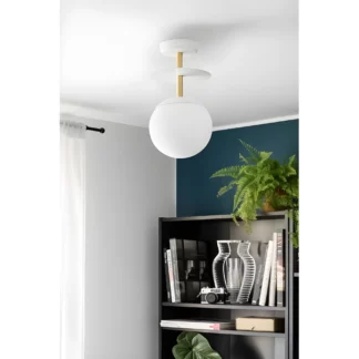 Lampa sufitowa Plaat B do nowoczesnej sypialni