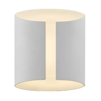 Biały kinkiet elewacyjny Grip Smart - LED