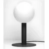 Minimalistyczna czarna lampka nocna Matuba