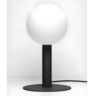 Minimalistyczna czarna lampka nocna Matuba