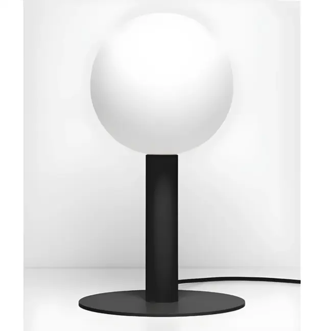 Minimalistyczna czarna lampka nocna Matuba
