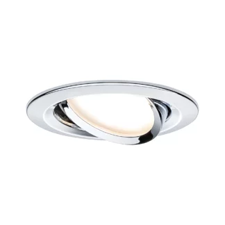 Sufitowe oczko Coin Slim – LED, chromowane, IP23