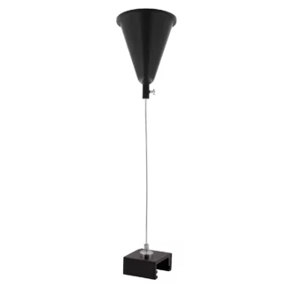 Czarne zawieszenie do systemu szynowego CTLS