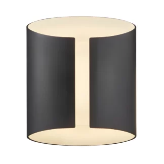 Czarny kinkiet Grip Smart- LED, na elewację, do oświetlenia posesji