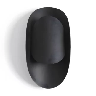 Czarny kinkiet Tear - na klatkę schodową