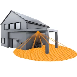 Czujnik ruchu - IS 360-1 DE - biały, 360°