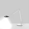 Biała lampa biurkowa LED Demetra Tavolo z czujnikiem ruchu