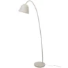 Duża lampa podłogowa Fleur - beżowa, do salonu i sypialni