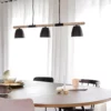 Duża lampa wisząca Theo - nad stół do jadalni
