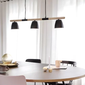 Duża lampa wisząca Theo - nad stół do jadalni