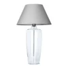 Lampa stołowa Bilbao - kolor transparentny, Szary - L019031203