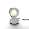 Stylowa biała lampa stołowa Eclisse Tavolo
