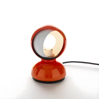 Nowoczesna lampa stołowa Eclisse Tavolo w kolorze pomarańczowym