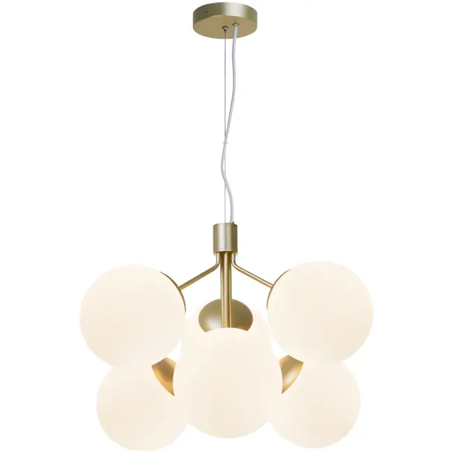Elegancka lampa do salonu Ivona 6 - do oświetlenia stołu
