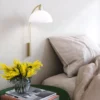 Elegancki kinkiet Ellen 2213701035 - Nordlux - biel/mosiądz