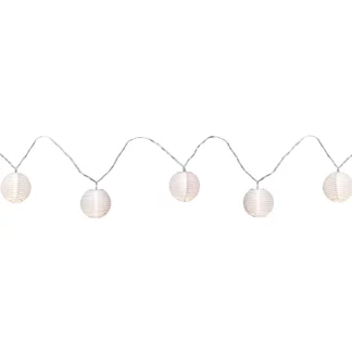 Girlanda ogrodowa, IP44, ładowana na USB