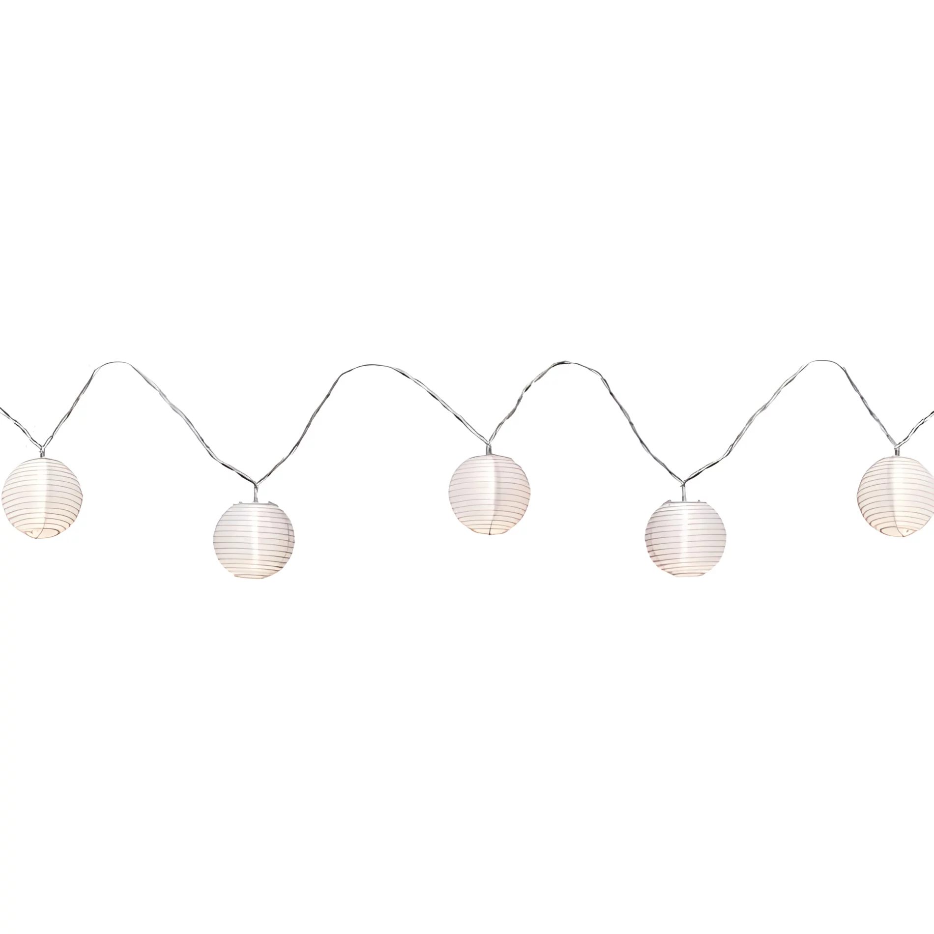 Girlanda ogrodowa, IP44, ładowana na USB