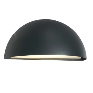 Grafitowy kinkiet elewacyjny Halden o klasie szczelności IP65