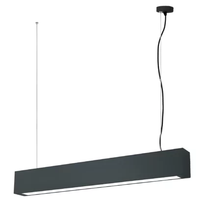 Czarna lampa wisząca Ibros S - LED, IP20, CCT