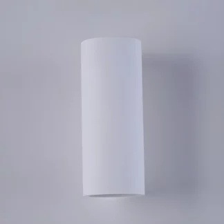 Biały kinkiet tubowy Parma od Maytoni wykonany z gipsu