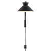 Kinkiet Dial - Nordlux - czarny, metalowy klosz