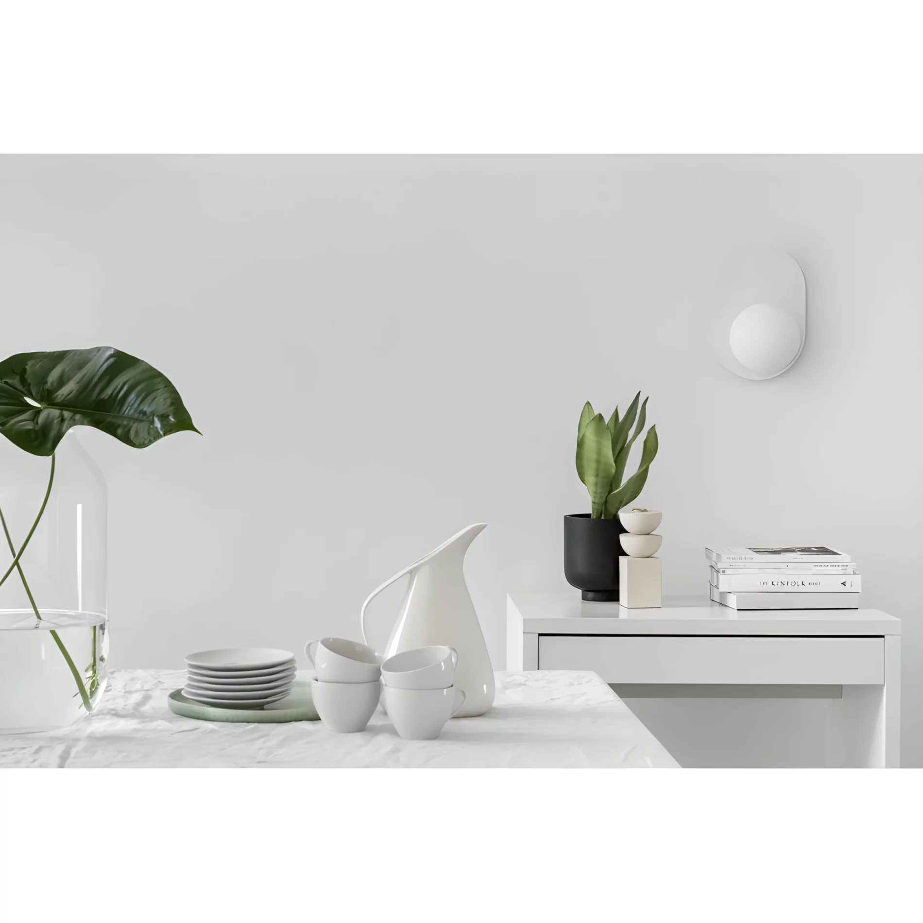 Kinkiet Hanea jako doświetlenie jadalni