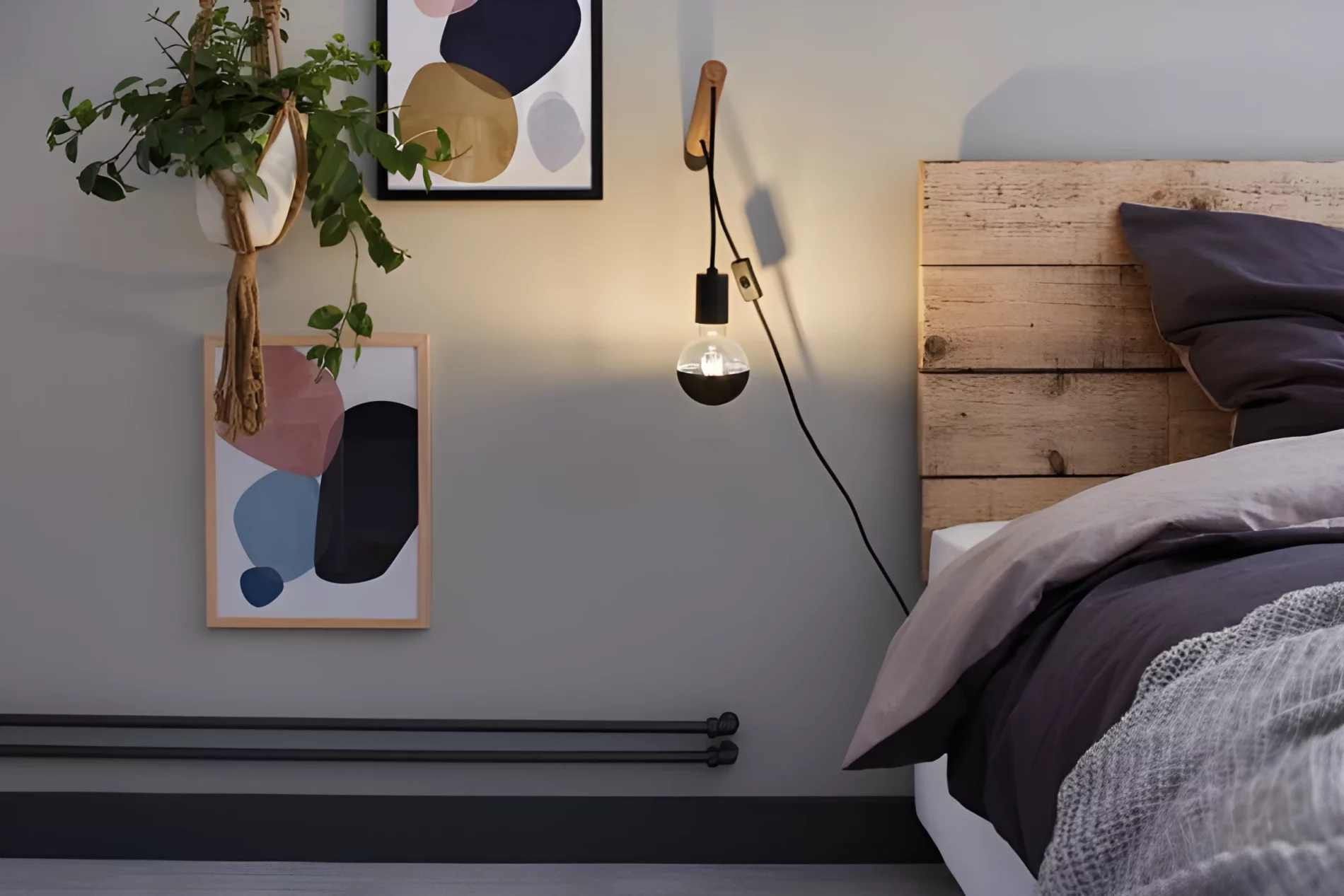 Kinkiet Kian do minimalistycznego salonu