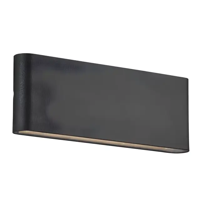 Kinkiet Kinver 26 - LED, czarny do oświetlenia budynku