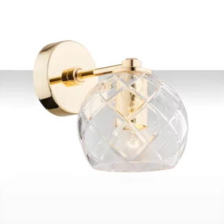 Kinkiet Oviedo jako doświetlenie lustra w łazience