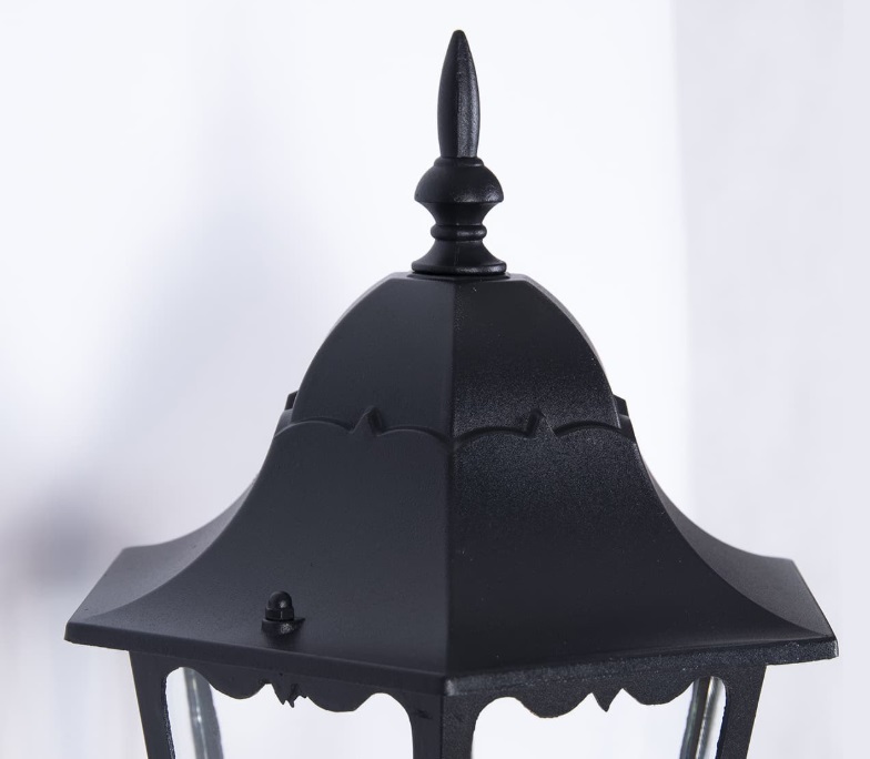 Kinkiet zewnętrzny Boston czarny IP44 E27