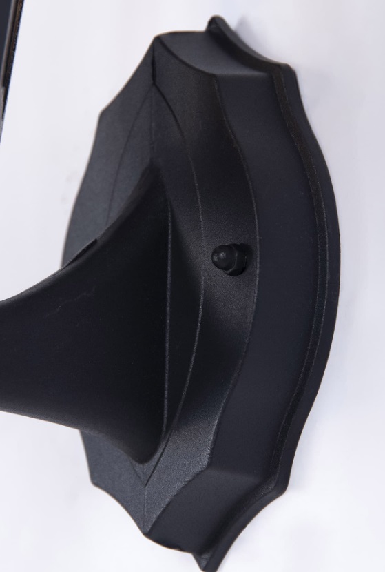 Kinkiet zewnętrzny Boston czarny IP44 E27