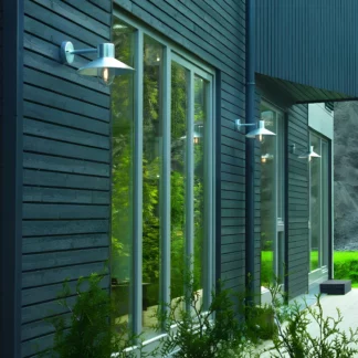 Kinkiet zewnętrzny Lund na elewację domu - IP55