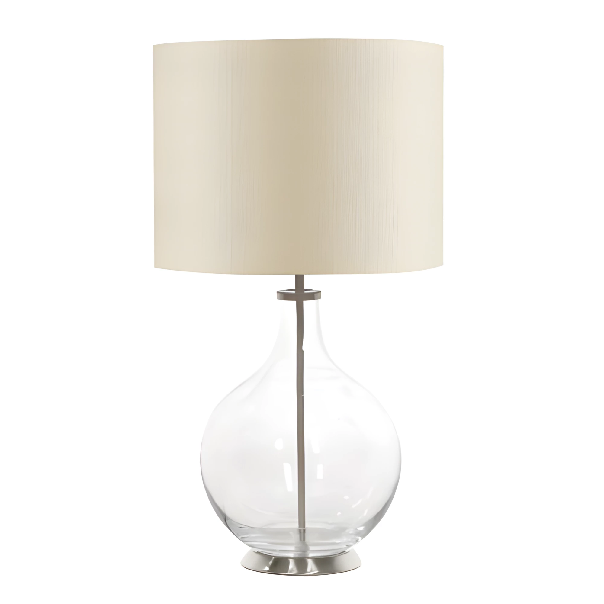 Klasyczna lampa stołowa Nadia na stolik w salonie