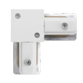 Łącznik kątowy Profile - biały system szynowy