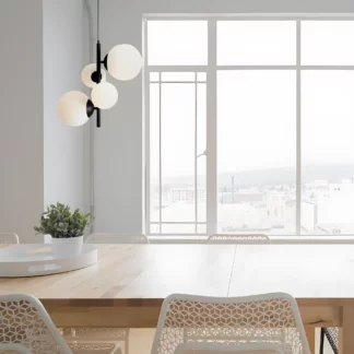 Lampa Bloom nad stół w jadalni