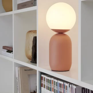 Elegancka lampa na komodę Notti - Nordlux - terracotta