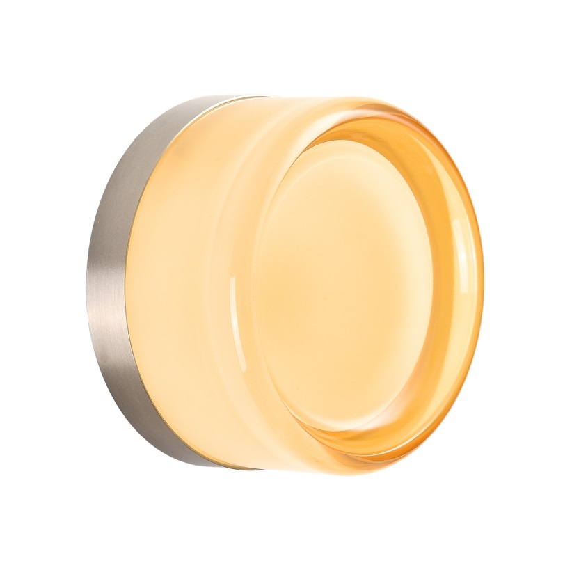 Lampa LED Candy 13,5 cm w kolorze złotym – do montażu na ścianę i sufit