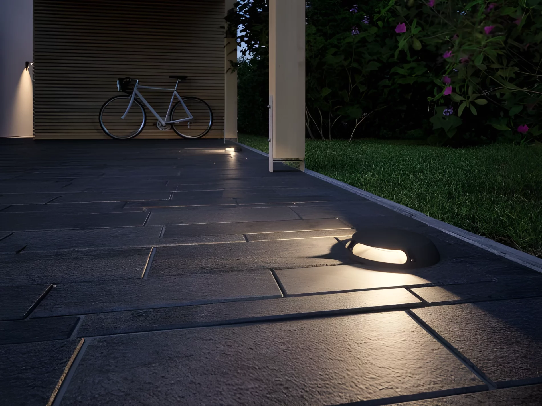 Lampa najazdowa Plug&Shine na podjazd