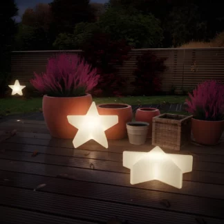 Lampa ogrodowa Star do ozdoby tarasu