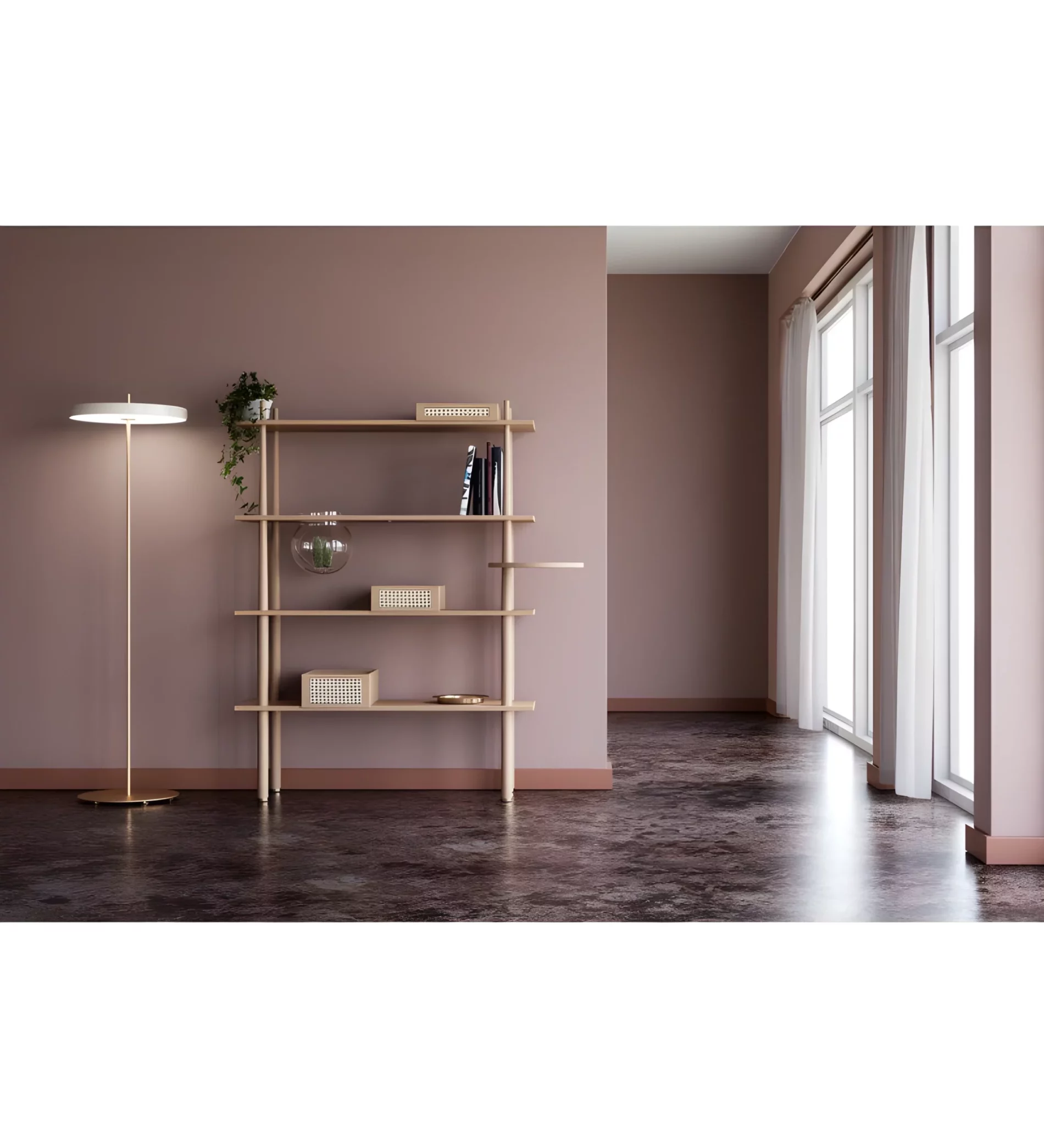 Lampa podłogowa Asteria do salonu