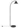 Lampa podłogowa Dial - Nordlux - czarna, inspirowana latami '50 i '60