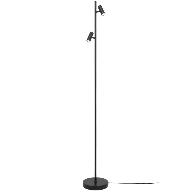 Lampa podłogowa Omari - LED, ze ściemniaczem, do sypialni i salonu