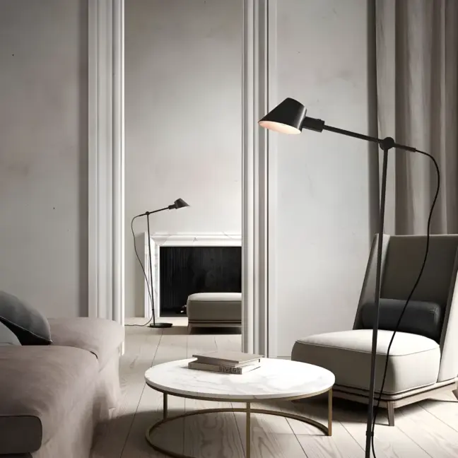 Lampa podłogowa Stay do gabinetu