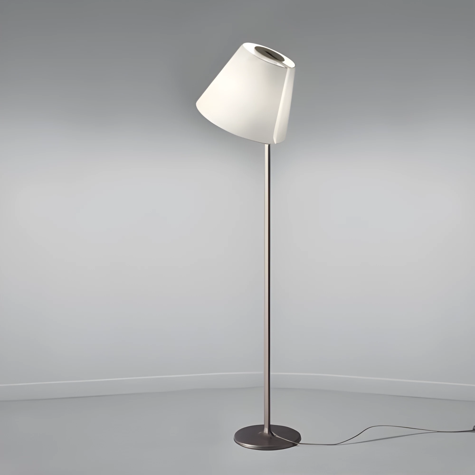 Lampa podłogowa Melampo do stylowego salonu
