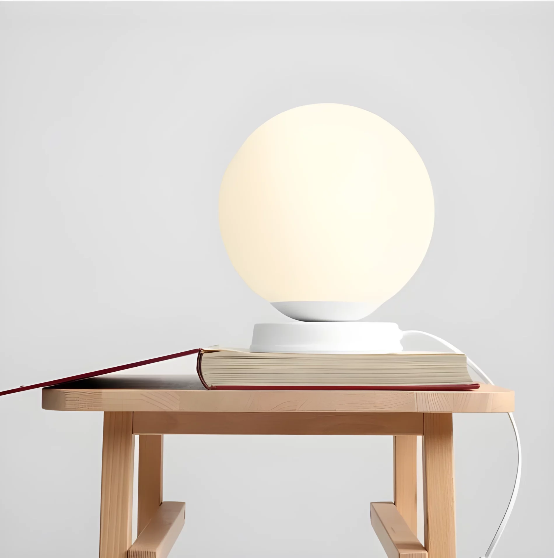 Lampa stołowa Ball do sypialni